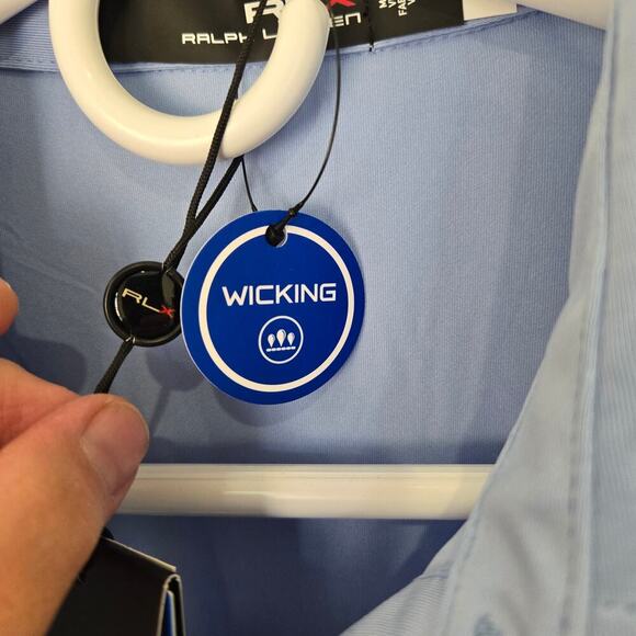 NWT Ralph Lauren RLX Junior Classic Golf Polo Shirt AJGA Size S - Picture 4 of 9